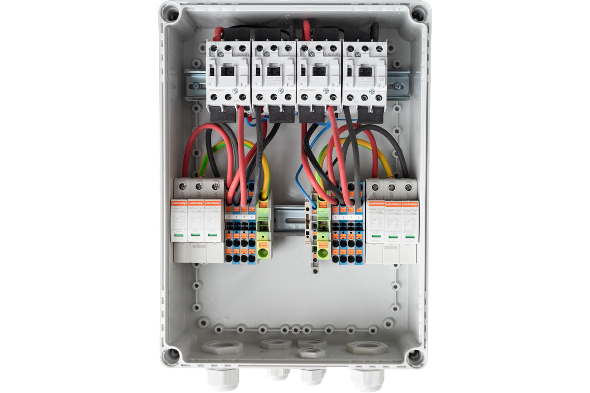 PV Überspannungsbox PushIN mit Fernschalteinrichtung